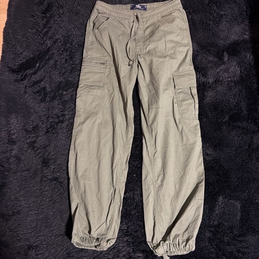 Hollister Women's High Rise Olive Jeans